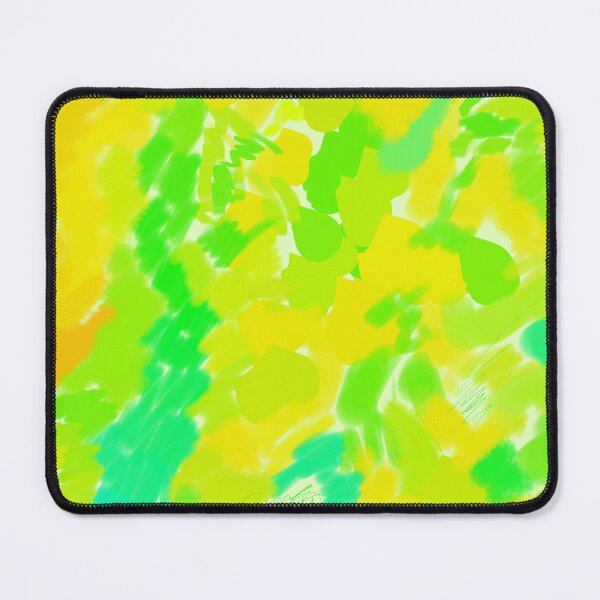 Item preview, Fluorescent Neon Green - hand drawn brush strokes designed and sold by KennyLucky.