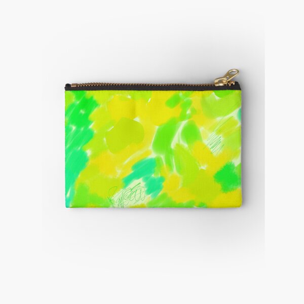 Item preview, Fluorescent Neon Green - hand drawn brush strokes designed and sold by KennyLucky.