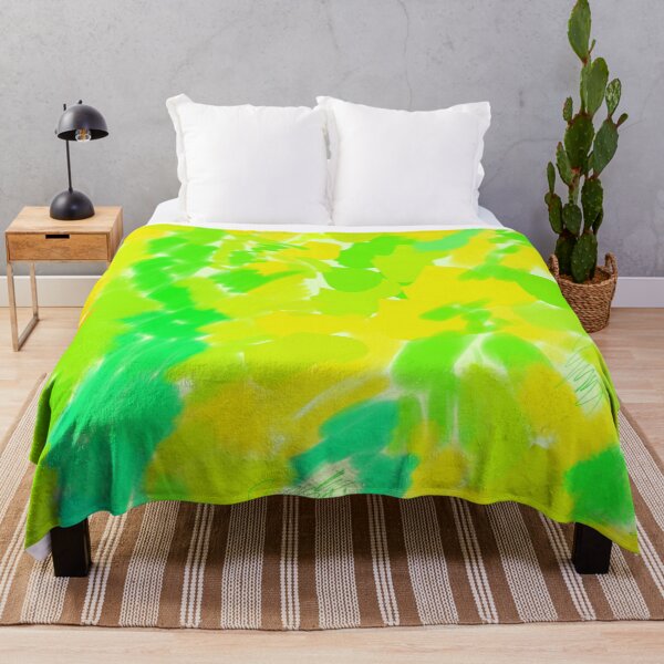 Item preview, Fluorescent Neon Green - hand drawn brush strokes designed and sold by KennyLucky.