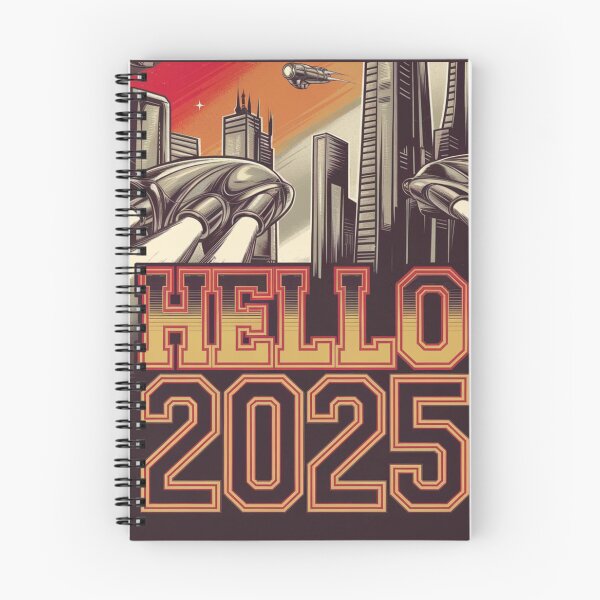 Item preview, Hello 2025 designed and sold by Perceptible.