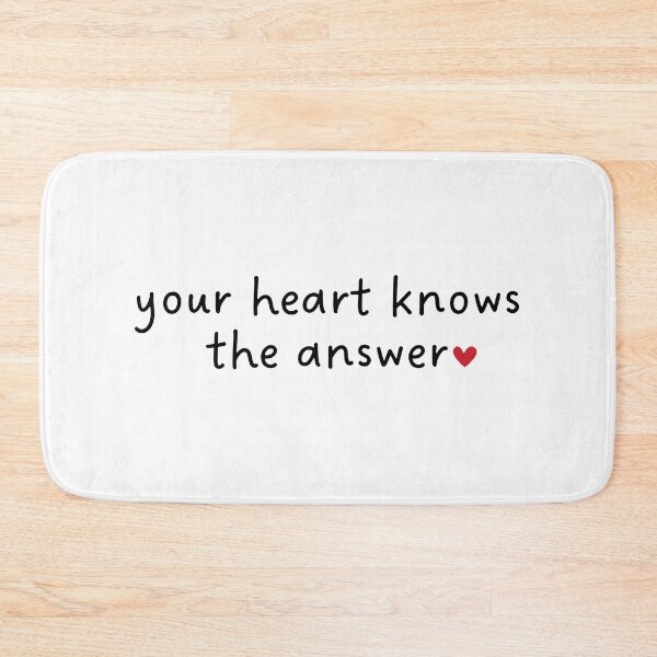 Item preview, Your Heart Knows the Answer designed and sold by Goddess888.