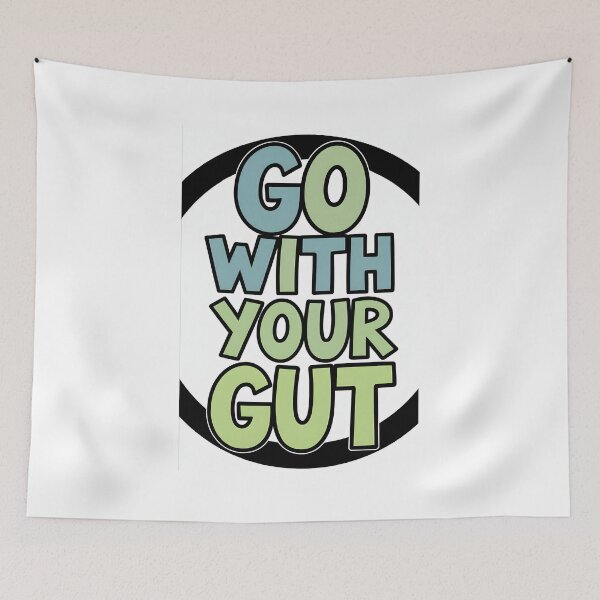Item preview, Go With Your Gut - Trust Your Instincts T-Shirt designed and sold by InkExpression.