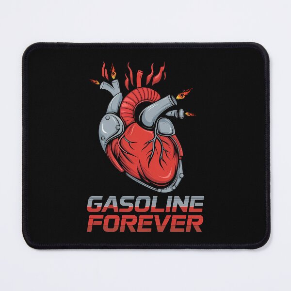 Item preview, Gasoline Forever - This is the perfect gift for true car enthusiasts, mechanics, muscle car lovers, and those who live for gasoline-powered passion! designed and sold by ZyziowskyArt.