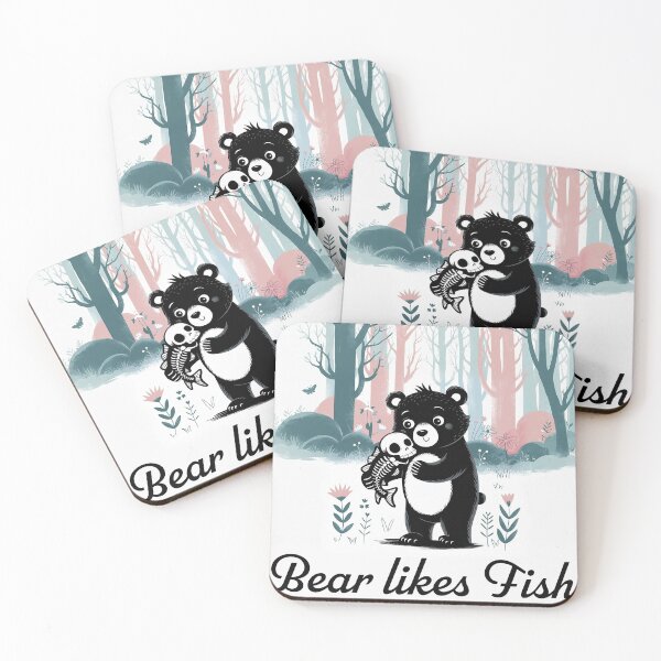 Item preview, Bear Like Fish designed and sold by Henri Banks.