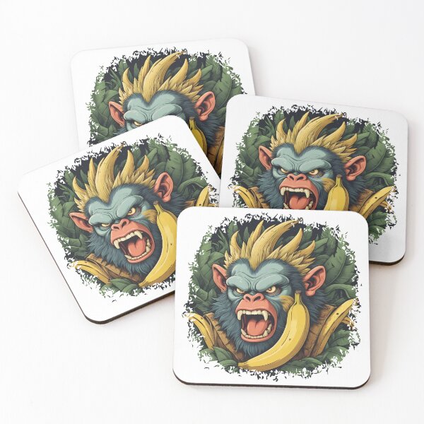 Item preview, Fierce Gorilla-Banana Hybrid Design designed and sold by Braodai.