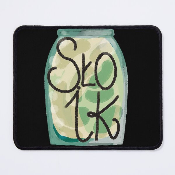Item preview, Słoik, Jar, Polish word, cucumbers, pickles, green picture, food, vegetables designed and sold by Dormitria.