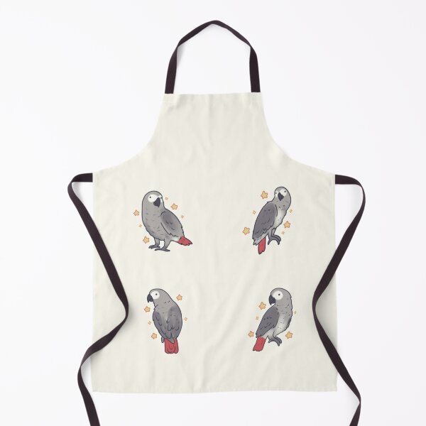 Item preview, gray african parrot art pack designed and sold by Artofmayara.