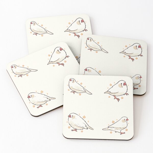 Item preview, white zebra finch pack designed and sold by Artofmayara.
