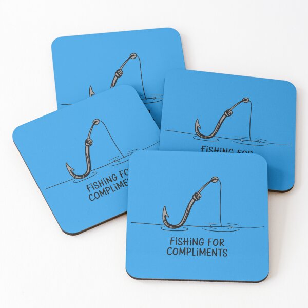 Item preview, Fishing For Compliments designed and sold by thespecialtyhub.