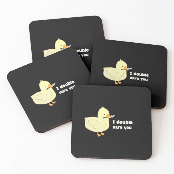 Item preview, Silly Duck with Knife Double Dare designed and sold by nookmerch97.