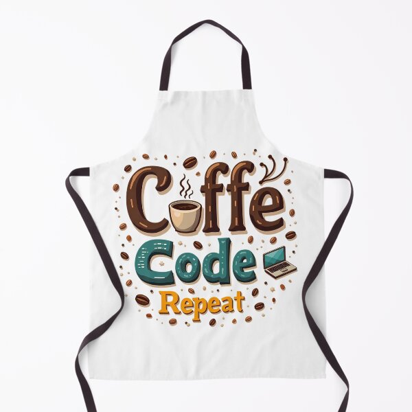 Item preview, Coffee, Code, Repeat - Playful and Catchy Design for Programmers designed and sold by SpeakingPrint2.