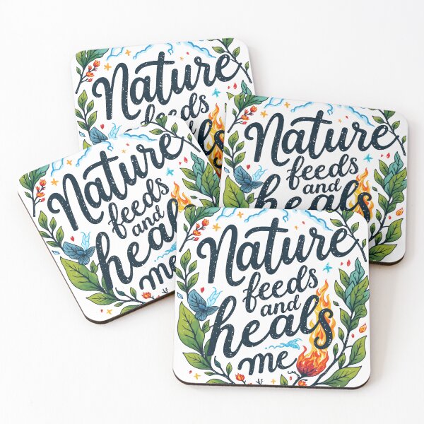 Item preview, Nature feeds and heals me designed and sold by BestRebel.