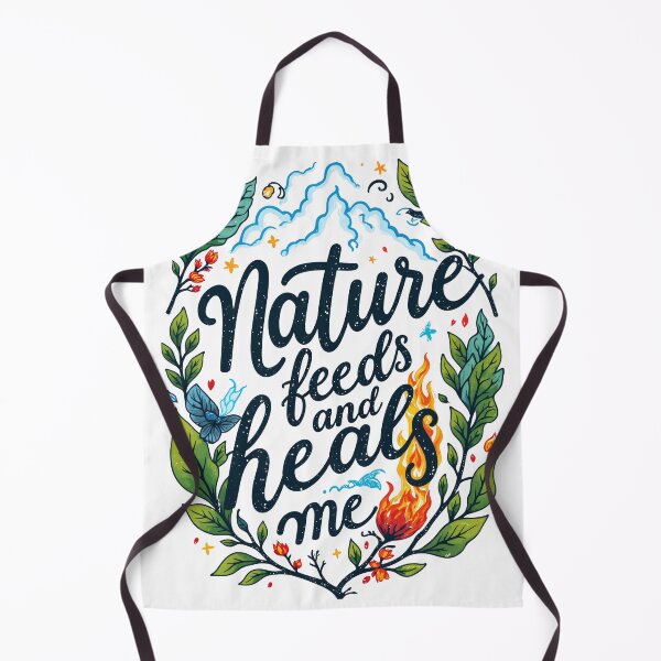 Item preview, Nature feeds and heals me designed and sold by BestRebel.