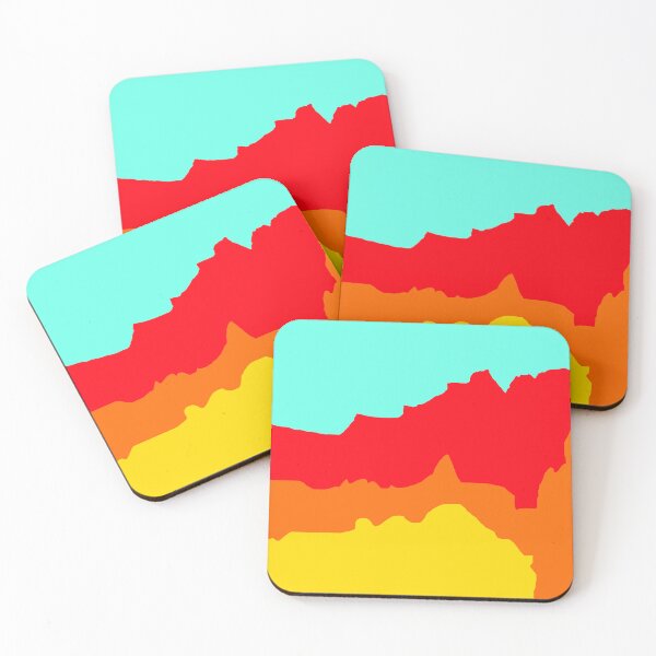 Item preview, Bold garden - hand drawn color block designed and sold by KennyLucky.