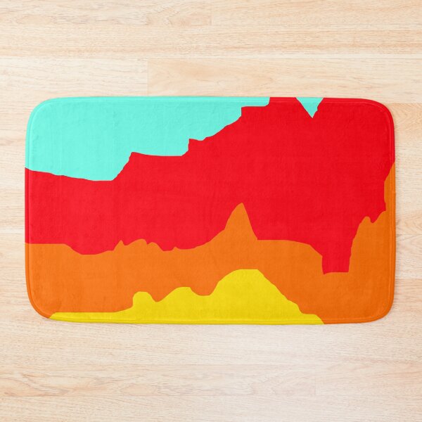 Item preview, Bold garden - hand drawn color block designed and sold by KennyLucky.