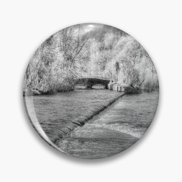 Item preview, Newby Bridge Weir Lake District Infrared designed and sold by Londonimages.