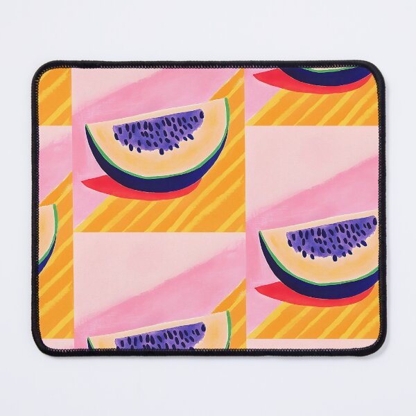 Item preview, Vibrant Abstract Watermelon Slice with Bold Colors and Modern Flair Minimal Art AI Generated designed and sold by OlfactoART Studio.