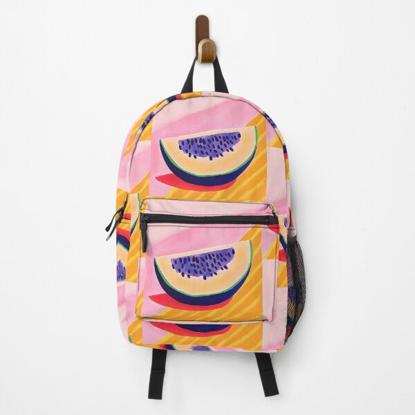 Item preview, Vibrant Abstract Watermelon Slice with Bold Colors and Modern Flair Minimal Art AI Generated designed and sold by OlfactoART Studio.