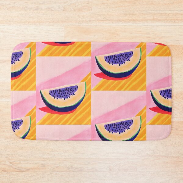 Item preview, Vibrant Abstract Watermelon Slice with Bold Colors and Modern Flair Minimal Art AI Generated designed and sold by OlfactoART Studio.