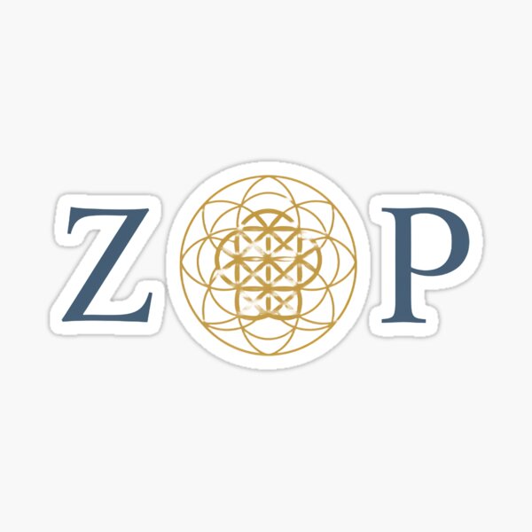 ZipZapZop New Lite LOGO 140 bass & beats dubstep Sticker