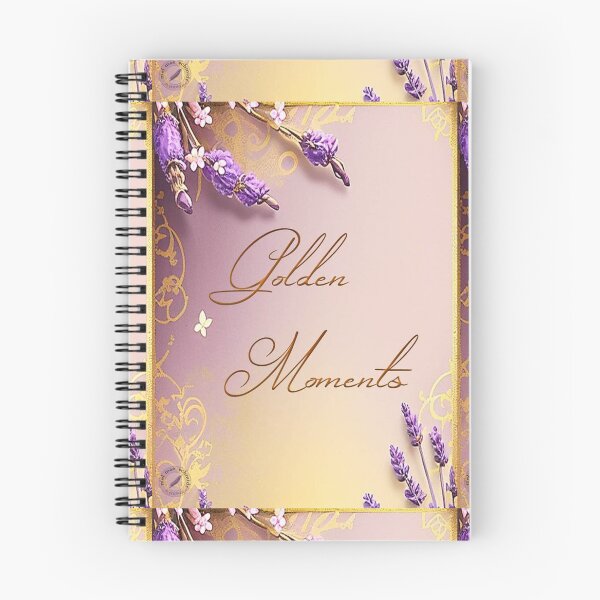 Artikelvorschau, Goldener Lavendel im Vintage-Stil entworfen und verkauft von Schmidt Stationery.