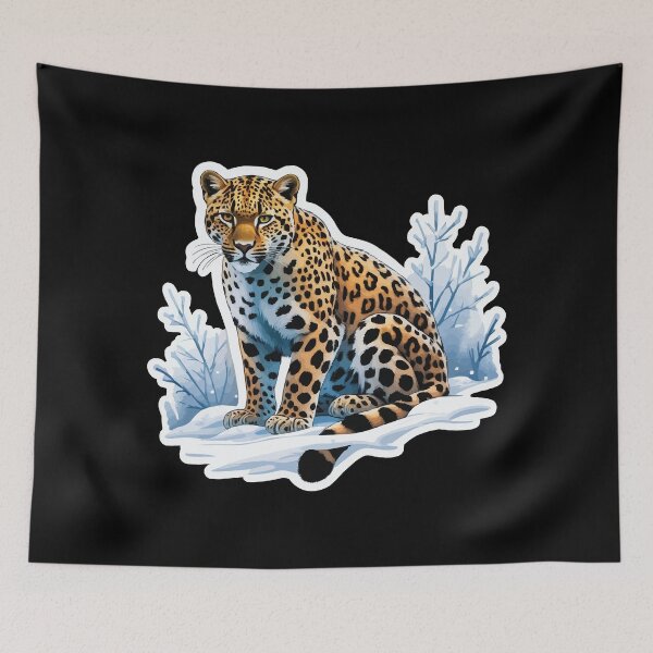Item preview, Amur Leopard designed and sold by Getup-clothing.