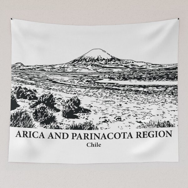 Item preview, Arica and Parinacota Region - Chile designed and sold by Lakeric Cityscapes.