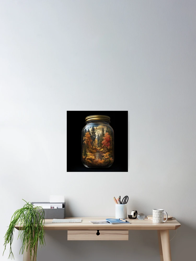 Thumbnail 2 of 3, Poster, Autumn In A Jar designed and sold by Rtymer.