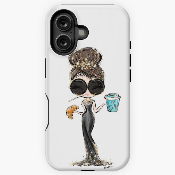 Item preview, Audrey Hepburn Inspired Cartoon Character designed and sold by KaramfilaS.