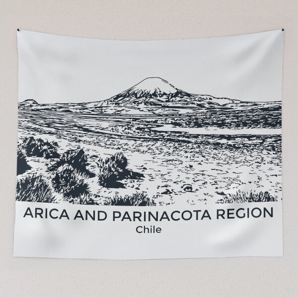 Item preview, Arica and Parinacota Region - Chile designed and sold by Lakeric Cityscapes.