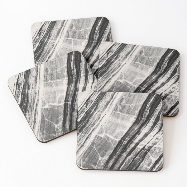 Item preview, Abstract Marble - Black & Cream designed and sold by SilverPegasus.