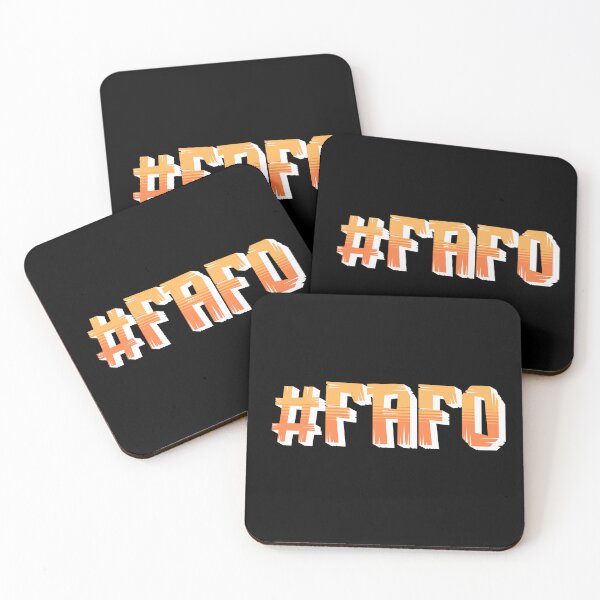 Item preview, Political Satire: #FAFO Graphic Design designed and sold by The People’s Punchline.
