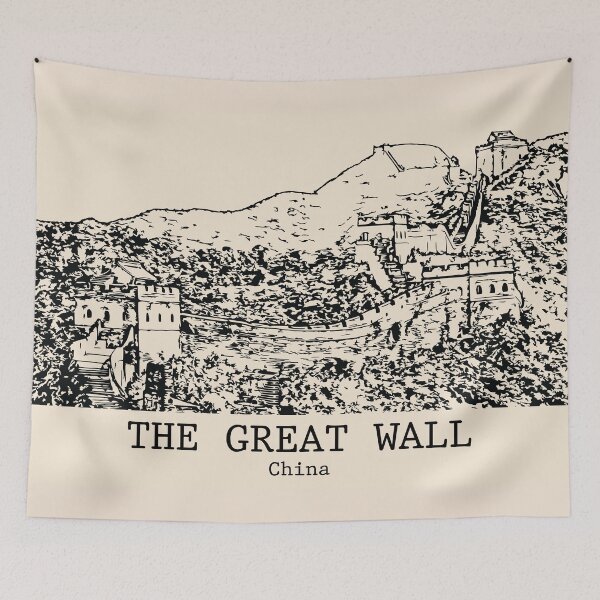 Artikelvorschau, Die Große Mauer - China entworfen und verkauft von Lakeric Cityscapes.
