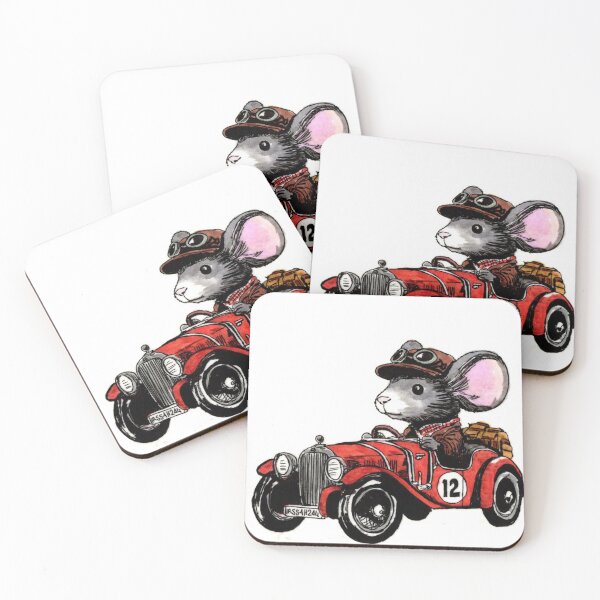 Item preview, Little Red Race Car designed and sold by Scribbles & Doodles by Jinx.