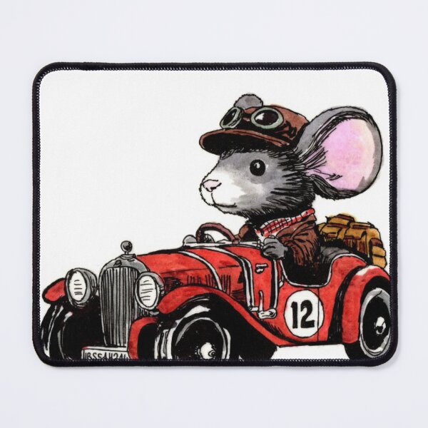 Item preview, Little Red Race Car designed and sold by Scribbles & Doodles by Jinx.