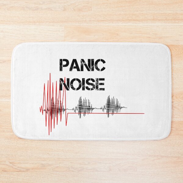 Item preview, PANIC NOISE: A Distressed Soundwave Design, Unique designed and sold by villacreativa.