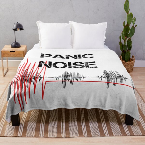Item preview, PANIC NOISE: A Distressed Soundwave Design, Unique designed and sold by villacreativa.