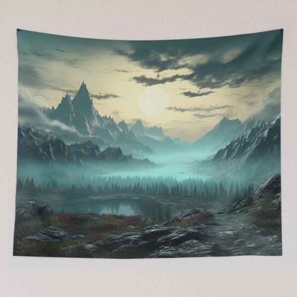 Item preview, Dragon Gorge At Dawn designed and sold by GrinGalore.