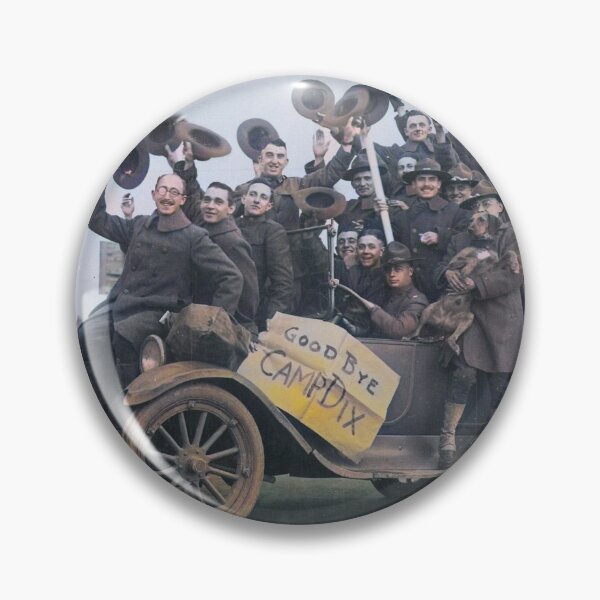 Item preview, American soldiers in New Jersey during WWI designed and sold by 19th Century in Color.