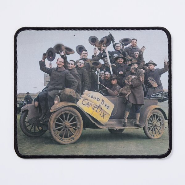 Item preview, American soldiers in New Jersey during WWI designed and sold by 19th Century in Color.