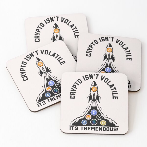 Item preview, Crypto Isn't Volatile, It's Tremendous! designed and sold by lovelyq1.