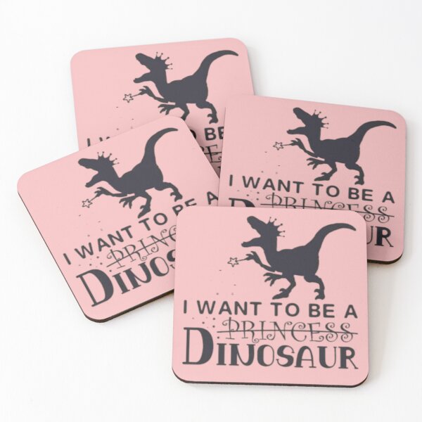 Item preview, I want to be a princess, no, I WANT TO BE A DINOSAUR designed and sold by 123ks.
