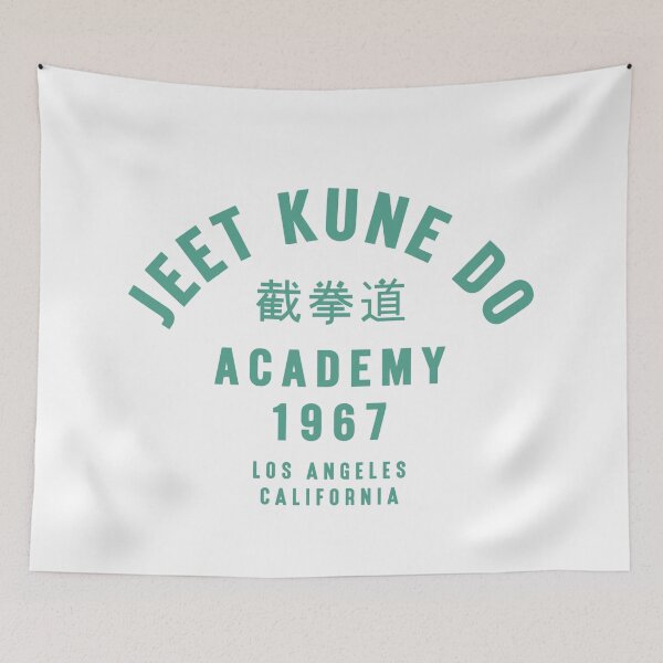 Item preview, Jeet Kune Do Academy 1967 Los Angeles California - green print designed and sold by retropetrol.