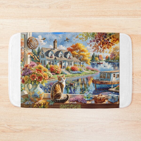 Item preview, Digital Dreamscape of Home and Nature designed and sold by SpicyOne.