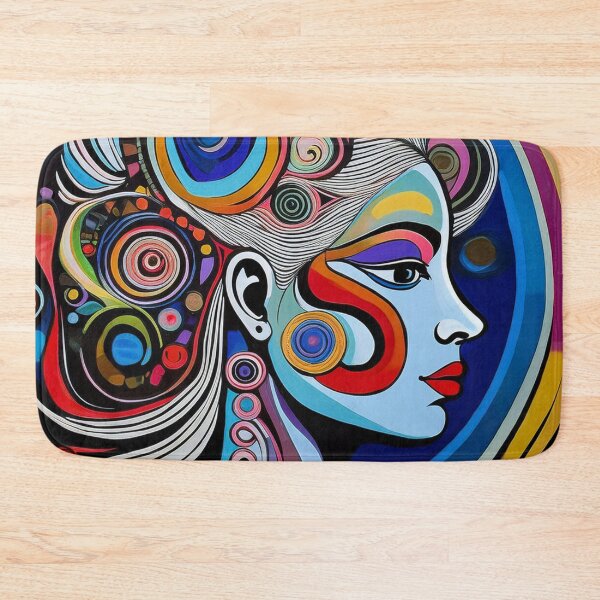 Item preview, Goddess Blue Portrait of a Woman designed and sold by Boxing Kangaroo Retail Company.