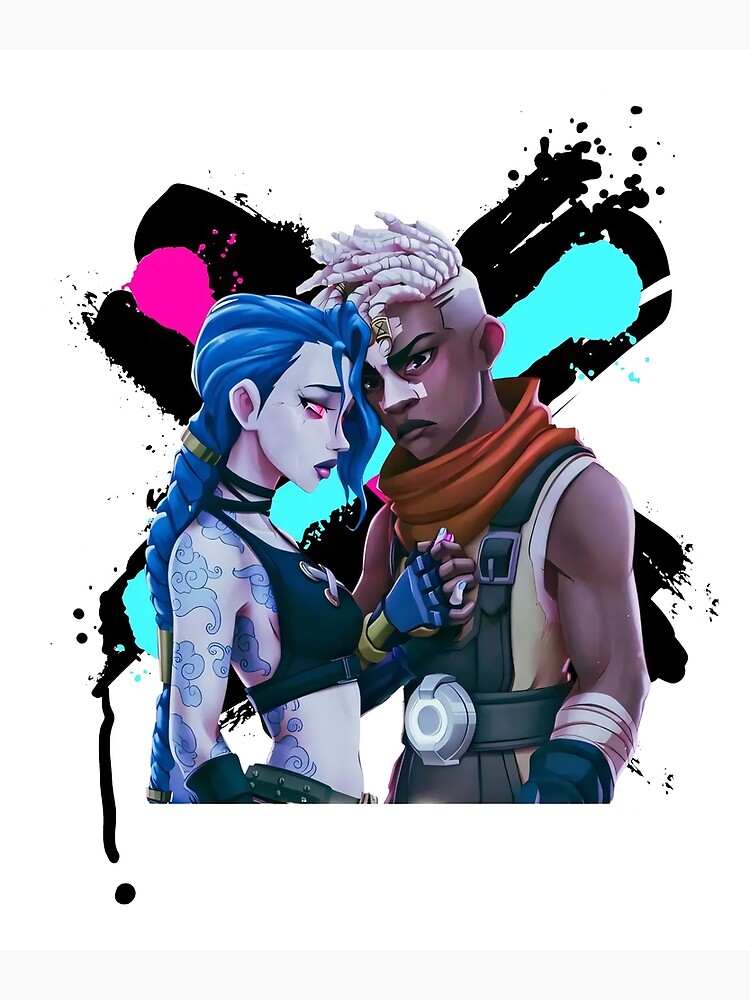 Jinx Ekko Arcane Movies Riot League Of Legends