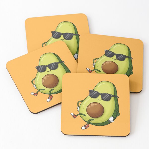 Item preview, Chill Avocado Character designed and sold by MySignatureItems.