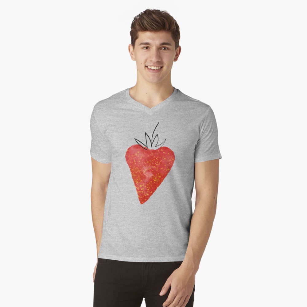 Item preview, V-Neck T-Shirt designed and sold by HoopandHoller.