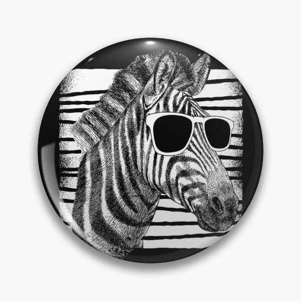 Item preview, Funny Zebra Sunglasses, transparent zebra designed and sold by AddlPoolart.