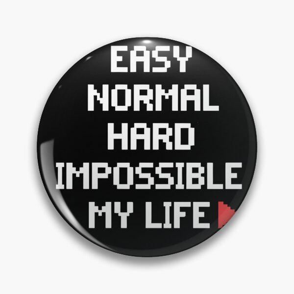 Item preview, Difficulty Levels - My Life Mode designed and sold by FocusedPatterns.